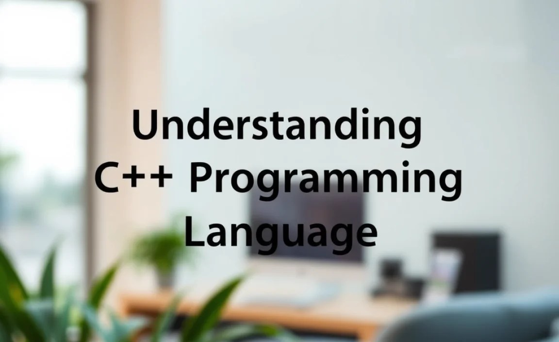 Understanding C++ Programming Language