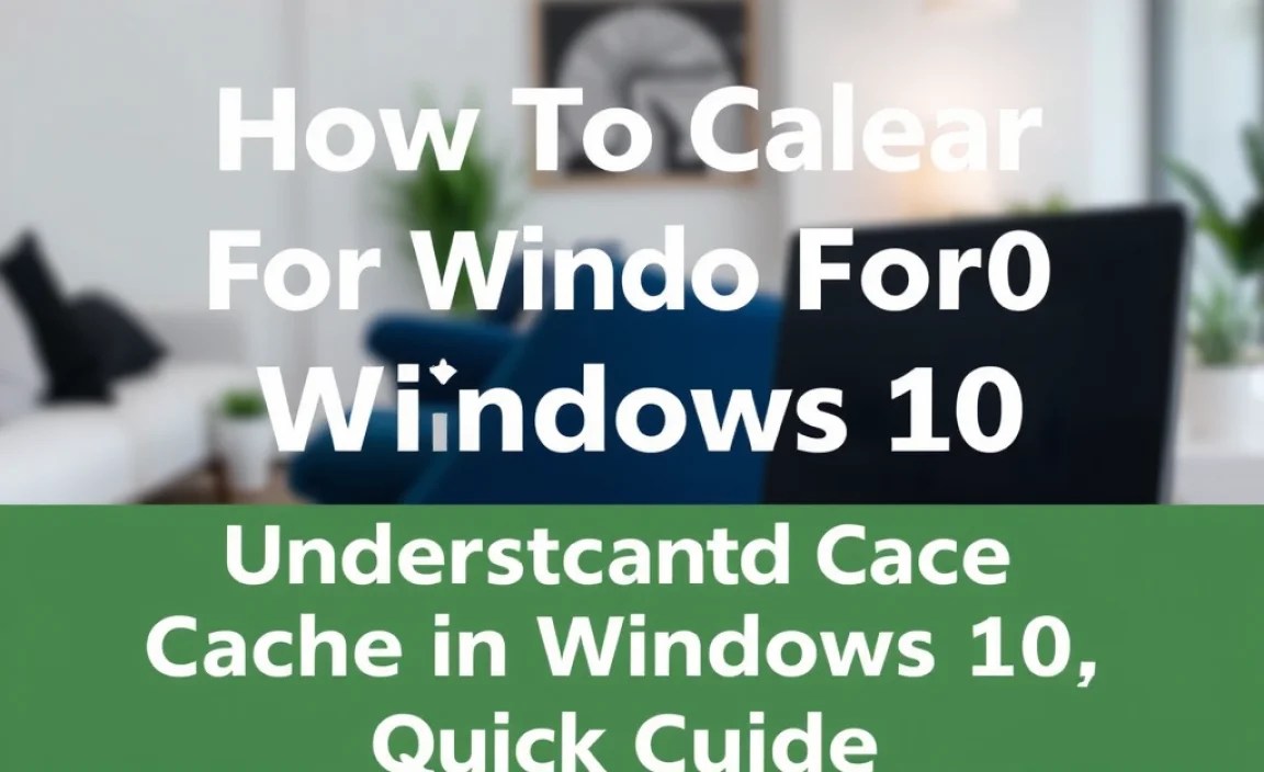 Understanding Cache in Windows 10