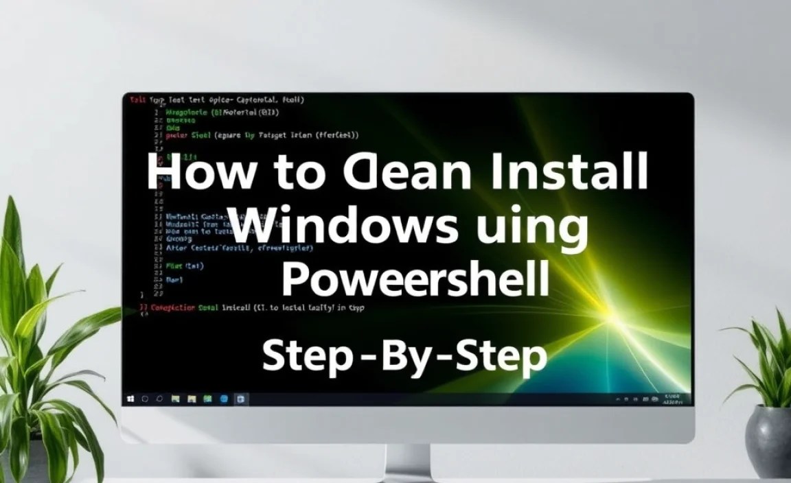 Understanding Clean Installation