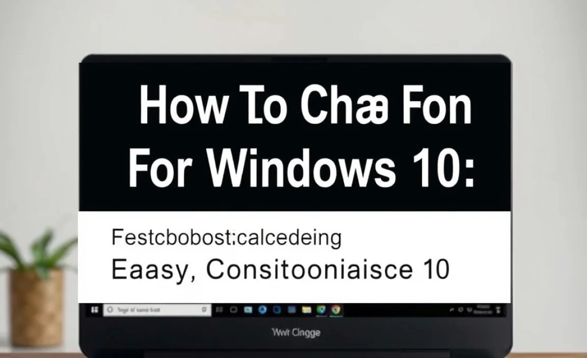 Understanding Font Customization in Windows 10