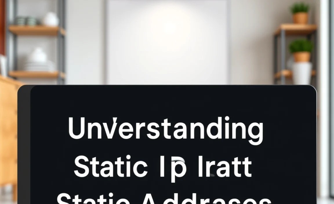 Understanding Static IP Addresses