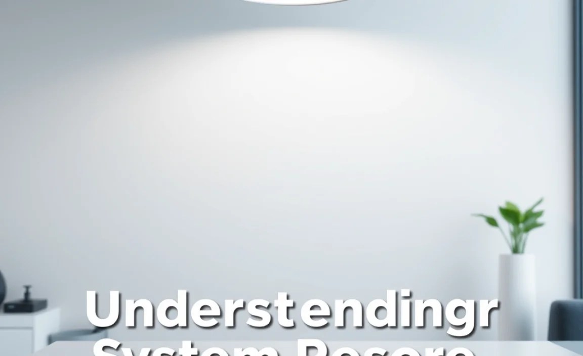 Understanding System Restore