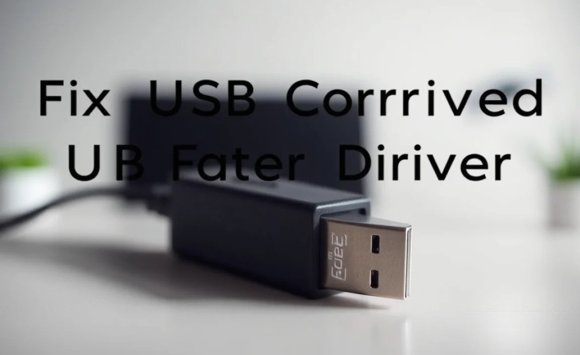 Understanding USB Driver Corruption