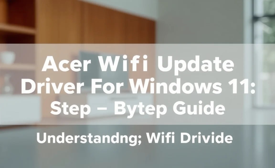 Understanding Wifi Drivers