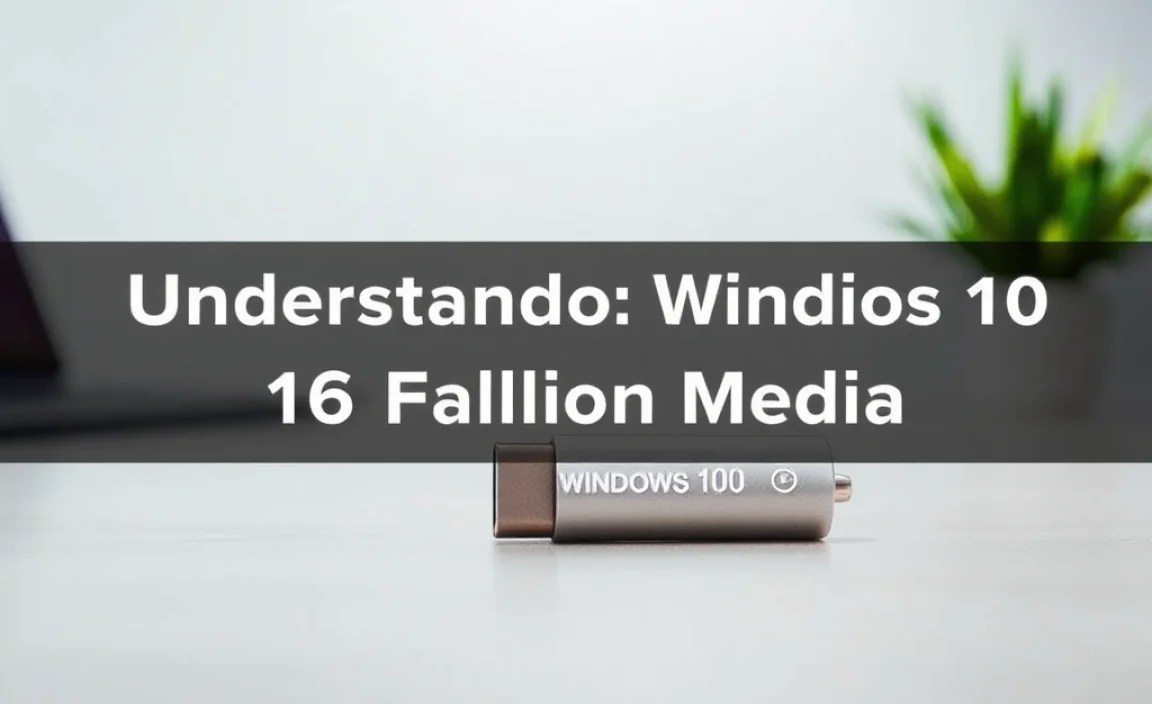 Understanding Windows 10 Installation Media