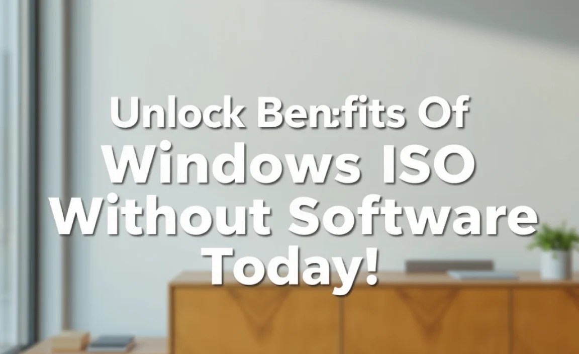 Understanding Windows ISO Files