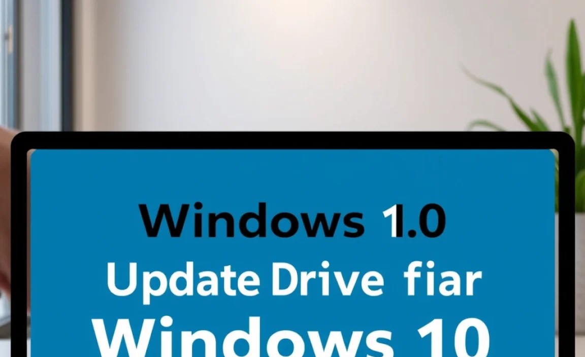 Updating Drivers via Windows Update