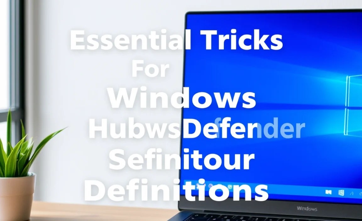 Updating Windows Defender Definitions