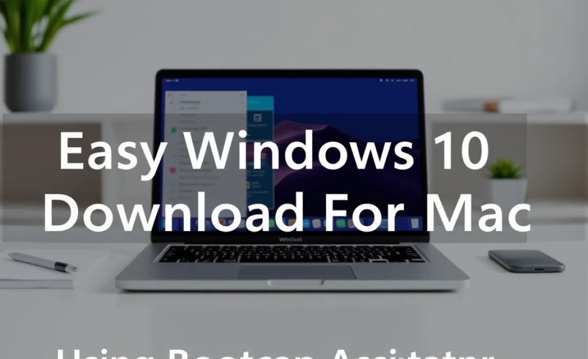 Using Boot Camp Assistant for Windows 10 Installation