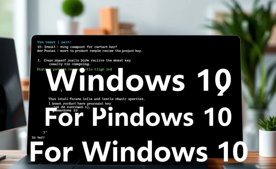 Using Command Prompt to Retrieve the Product Key