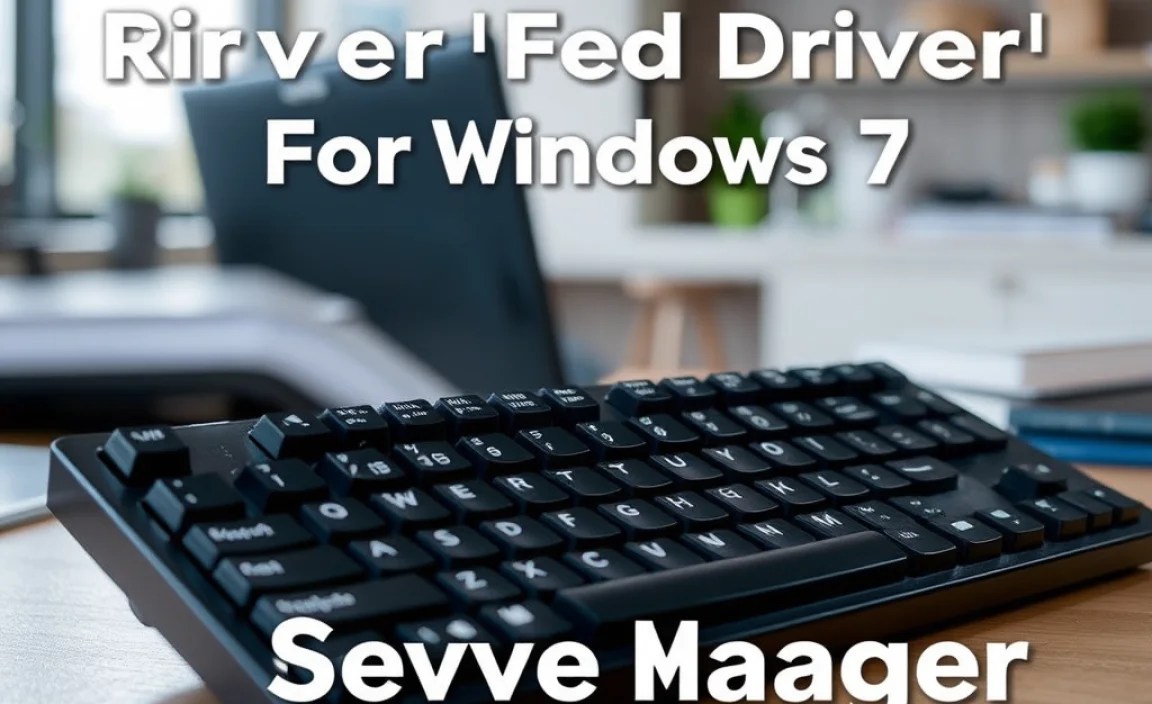 Using Device Manager to Update Drivers