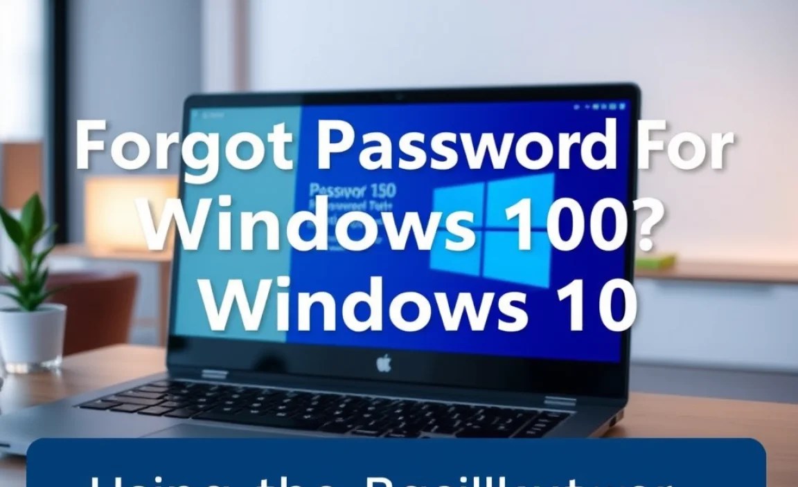 Using the Built-in Password Reset Tool