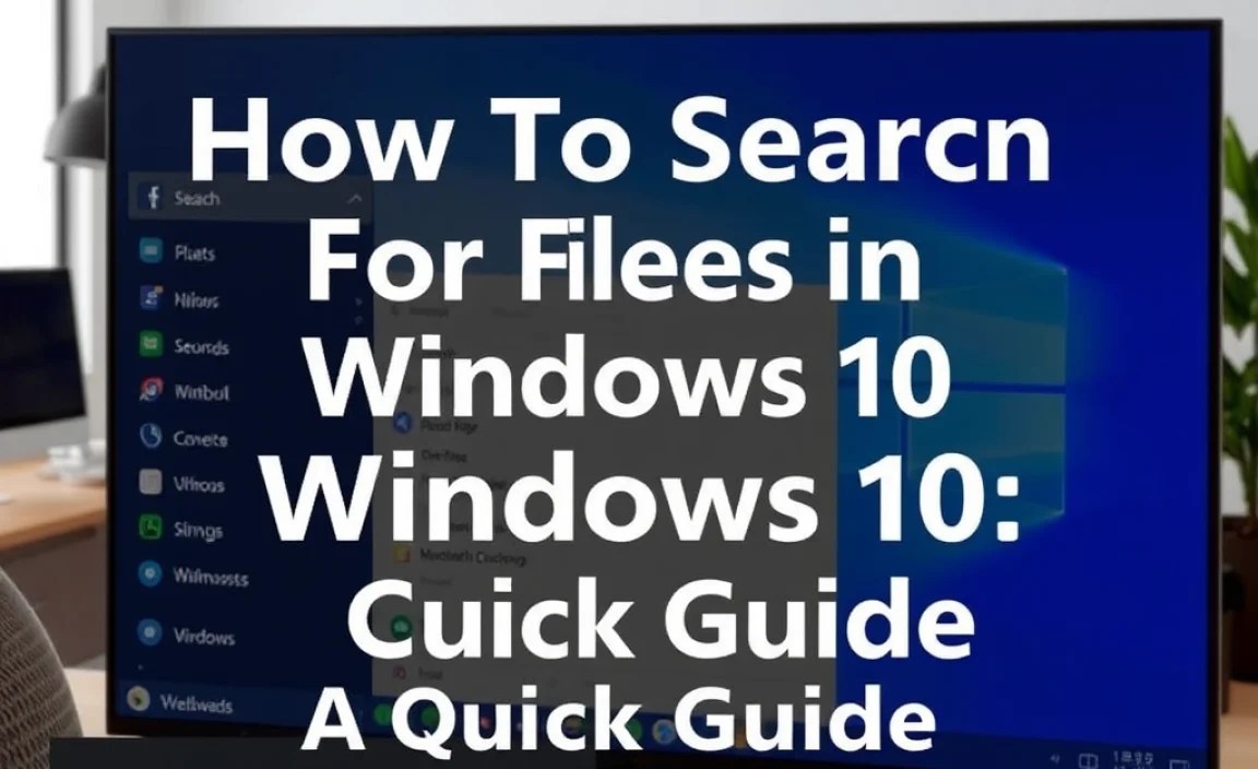 Using the Search Box