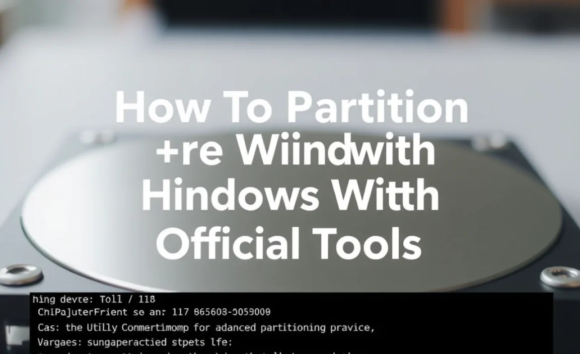 Utilizing Command Prompt for Advanced Partitioning