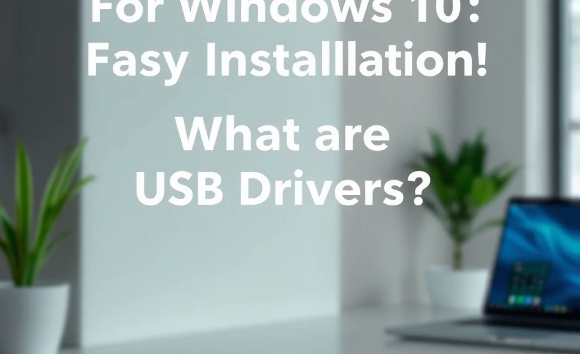 What are USB Drivers?