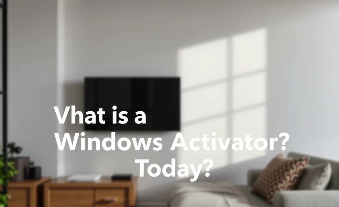 What is a Windows Activator?