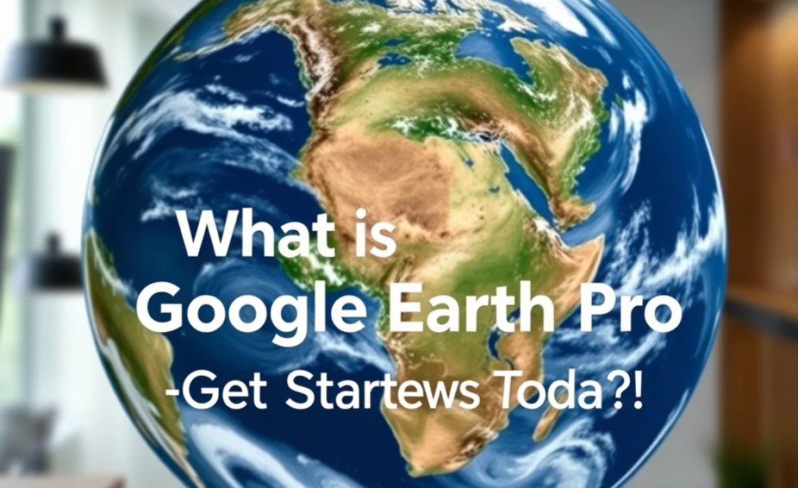 What is Google Earth Pro?