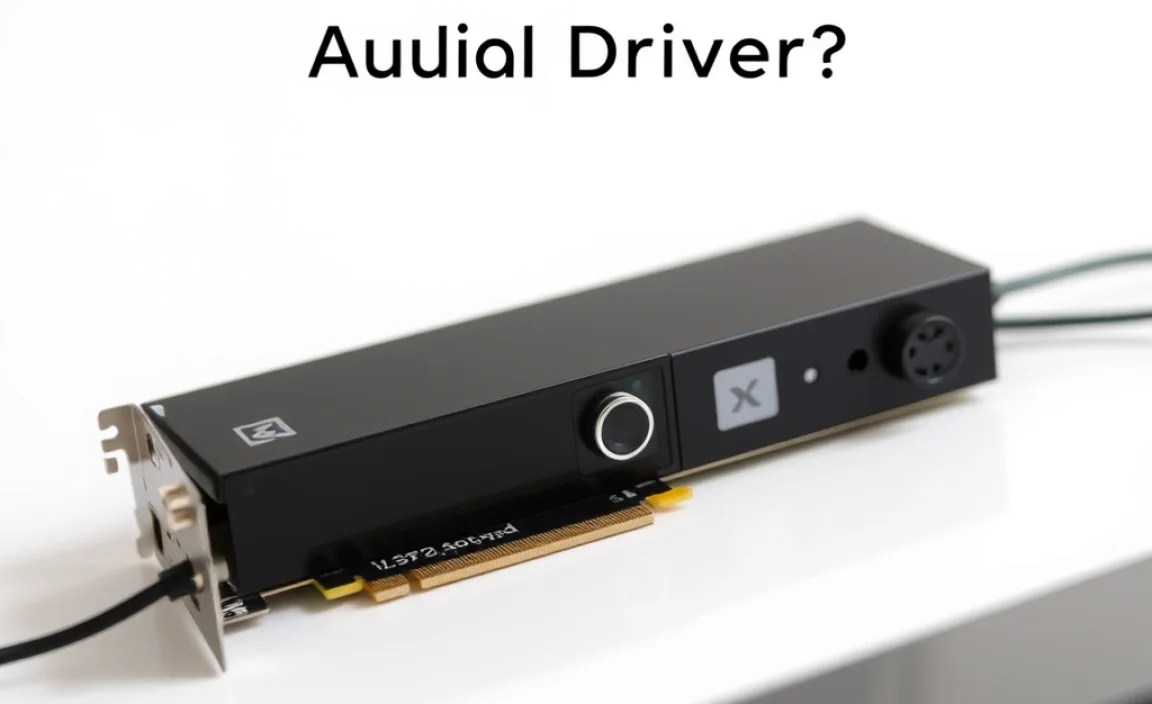 What is the AMD Audio Driver?