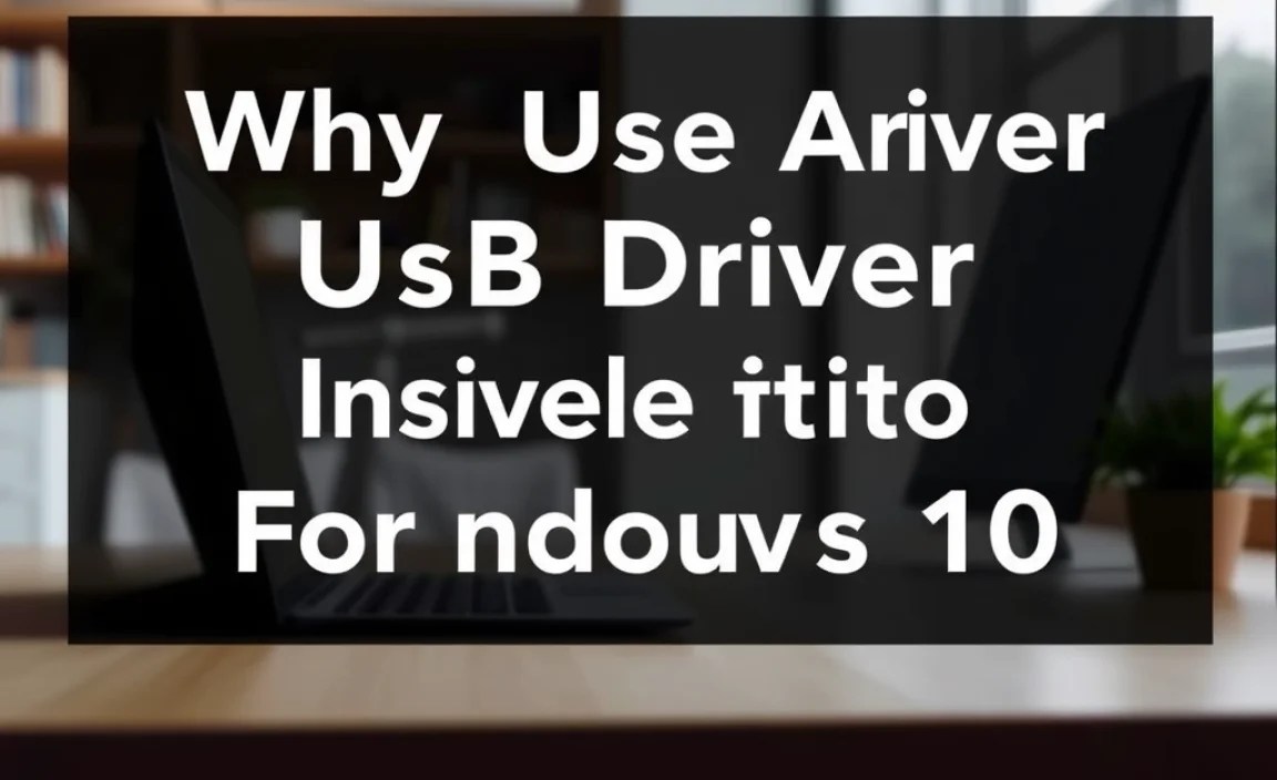 Why Use Acer USB Driver Installer