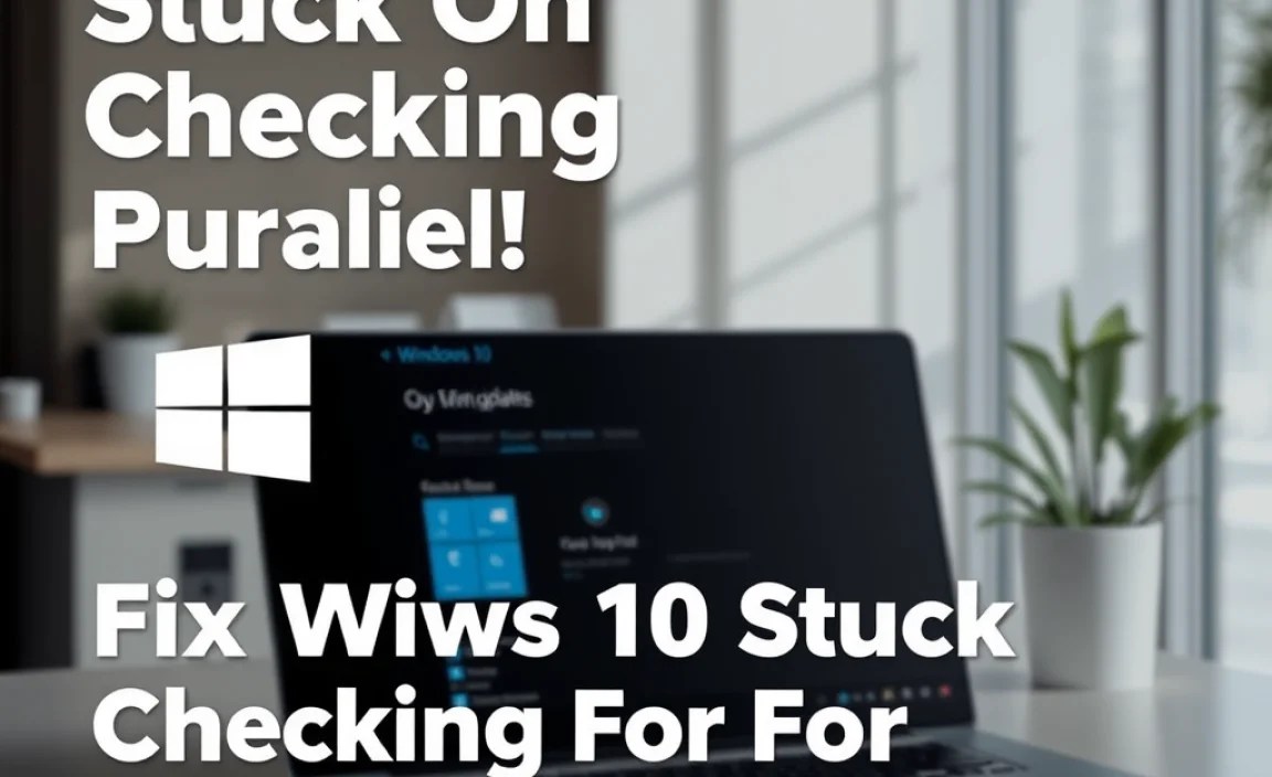 Windows 10 Stuck on Checking for Updates