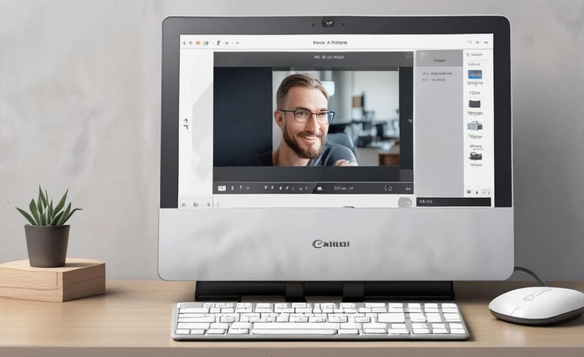 Navigating the Canon Support Website