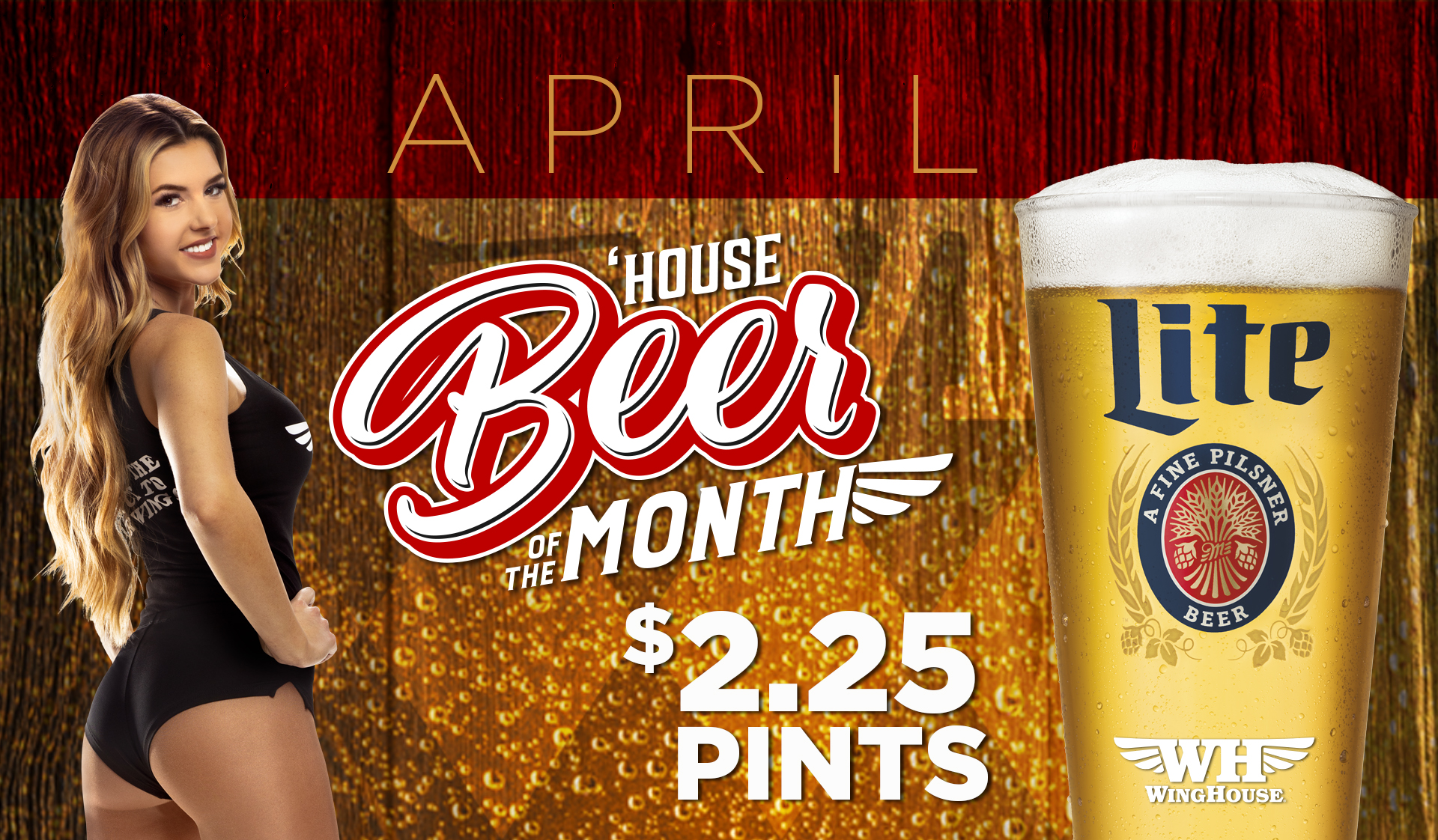 The WingHouse Bar & Grill Good food. Beautifully served.