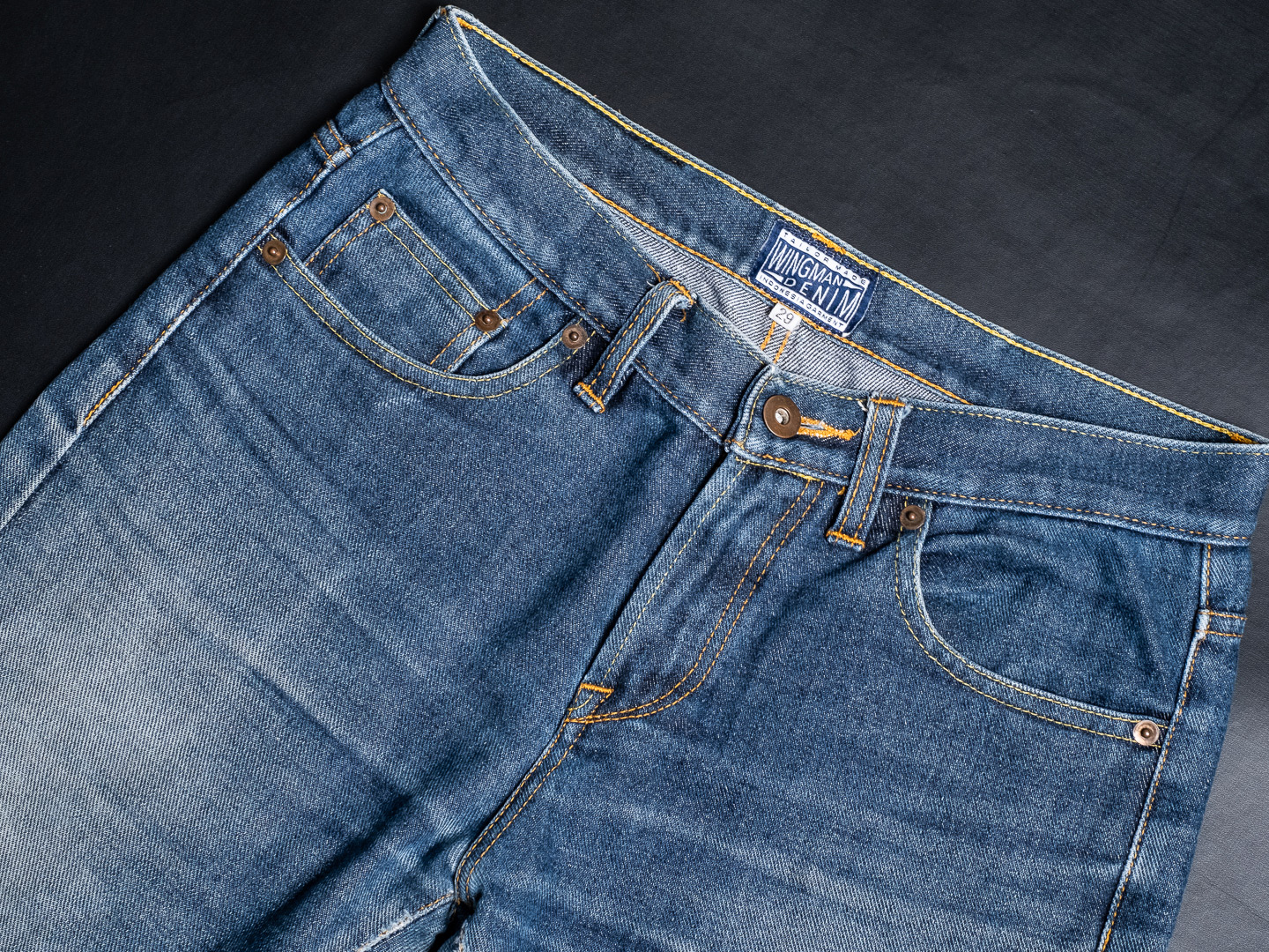 14oz Capital Blue by Reffal WINGMAN DENIM