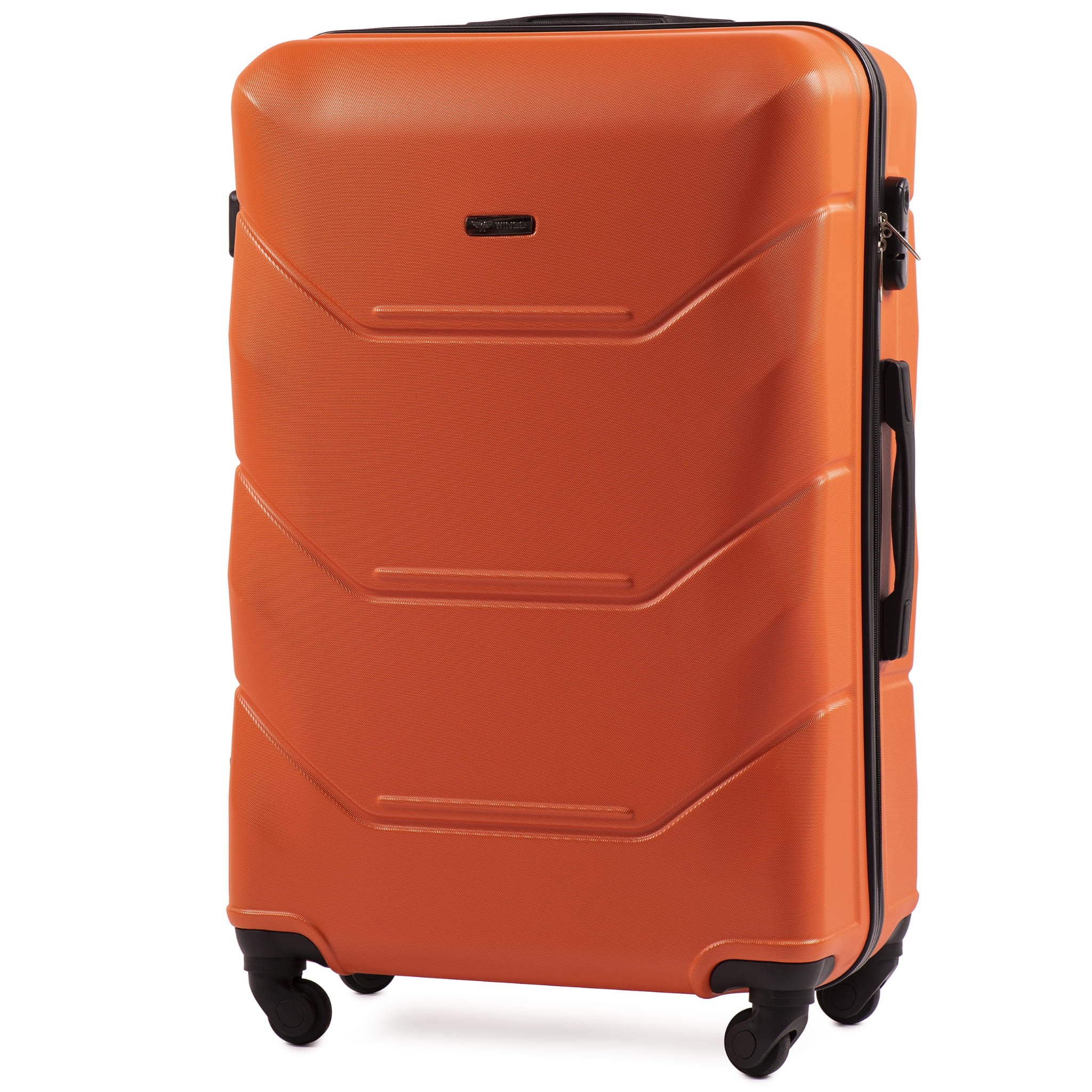 WINGS Large Lightweight Suitcase with Lock, Telescopic Handle & 4360° Wheels eBay