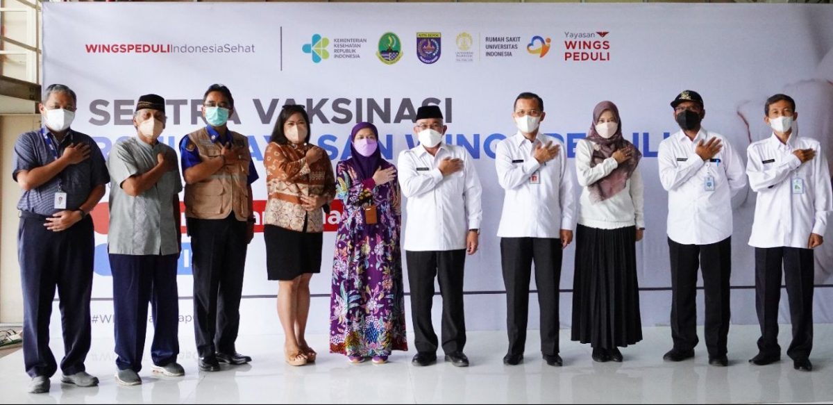 Wali Kota Depok Resmikan Vaksin Booster Bagi Lansia di Sentra Vaksinasi(04)