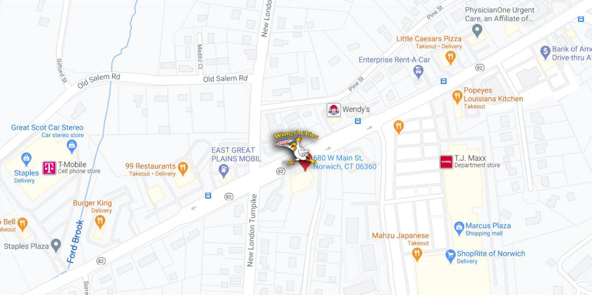 WINGS'N'PIES NORWICH HOME