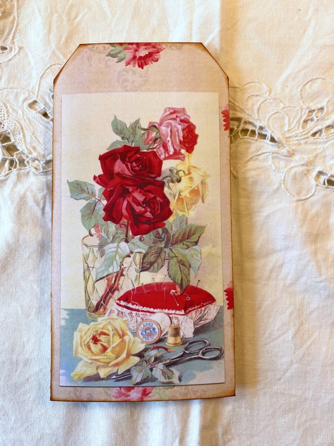 Needlework Ephemera + Freebie Wings of Whimsy