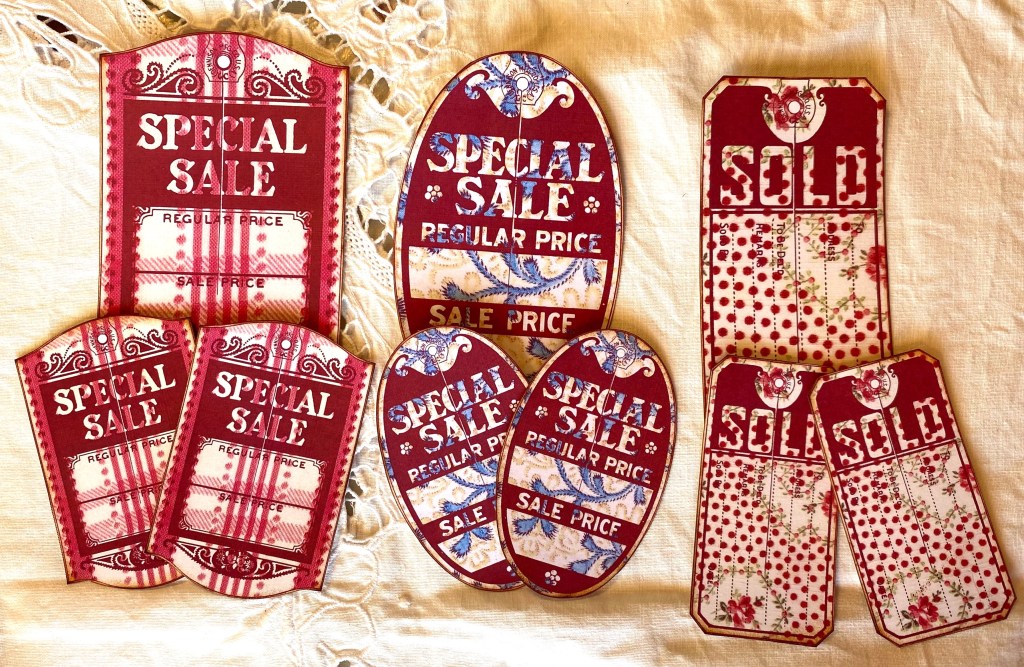 Needlework Ephemera + Freebie Wings of Whimsy