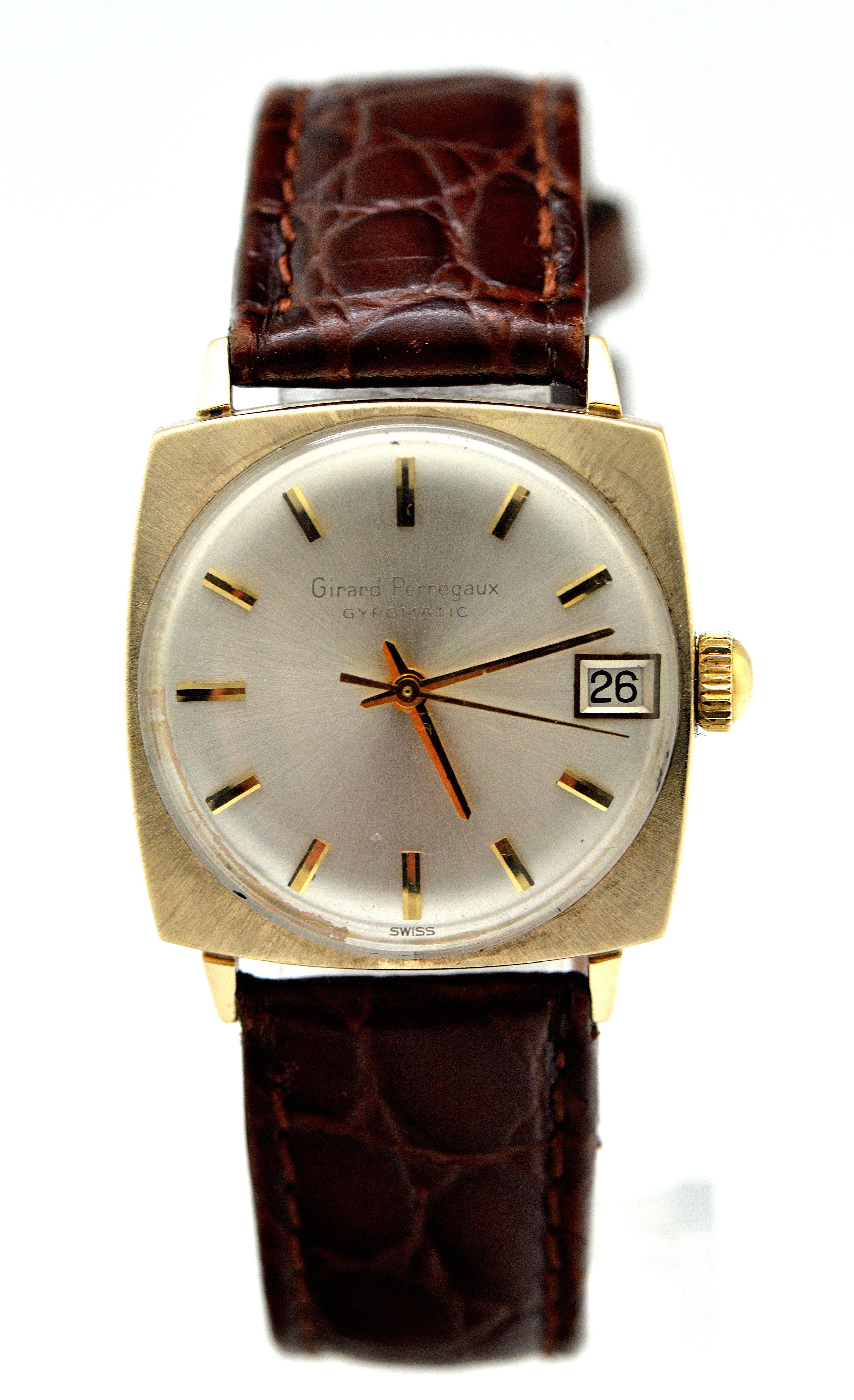 GirardPerregaux Vintage Gyromatic Wing Wah Watch