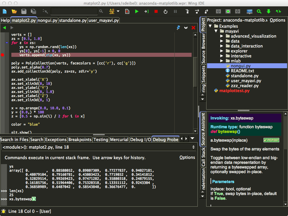 Wingware Wing Python IDE