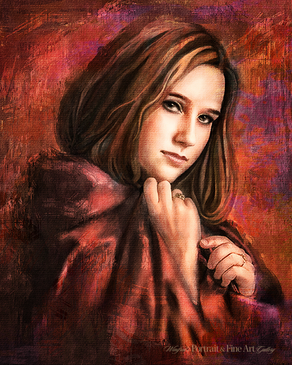 Art Portraits of Women Winifred’s Portrait &amp; Fine Art