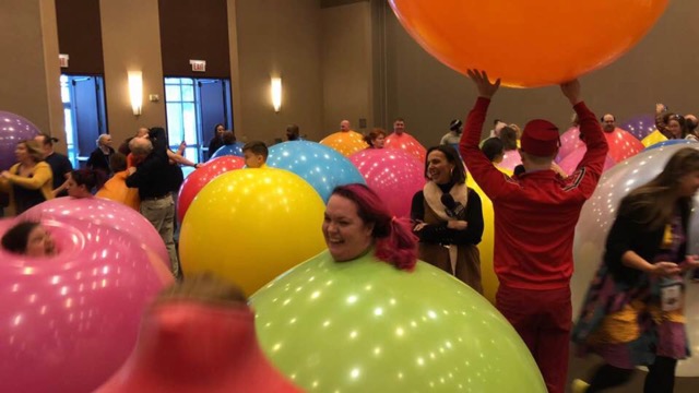 Climb In Balloons Wideneck Cattex 6' Purchase Instructions In Description Winking Derby