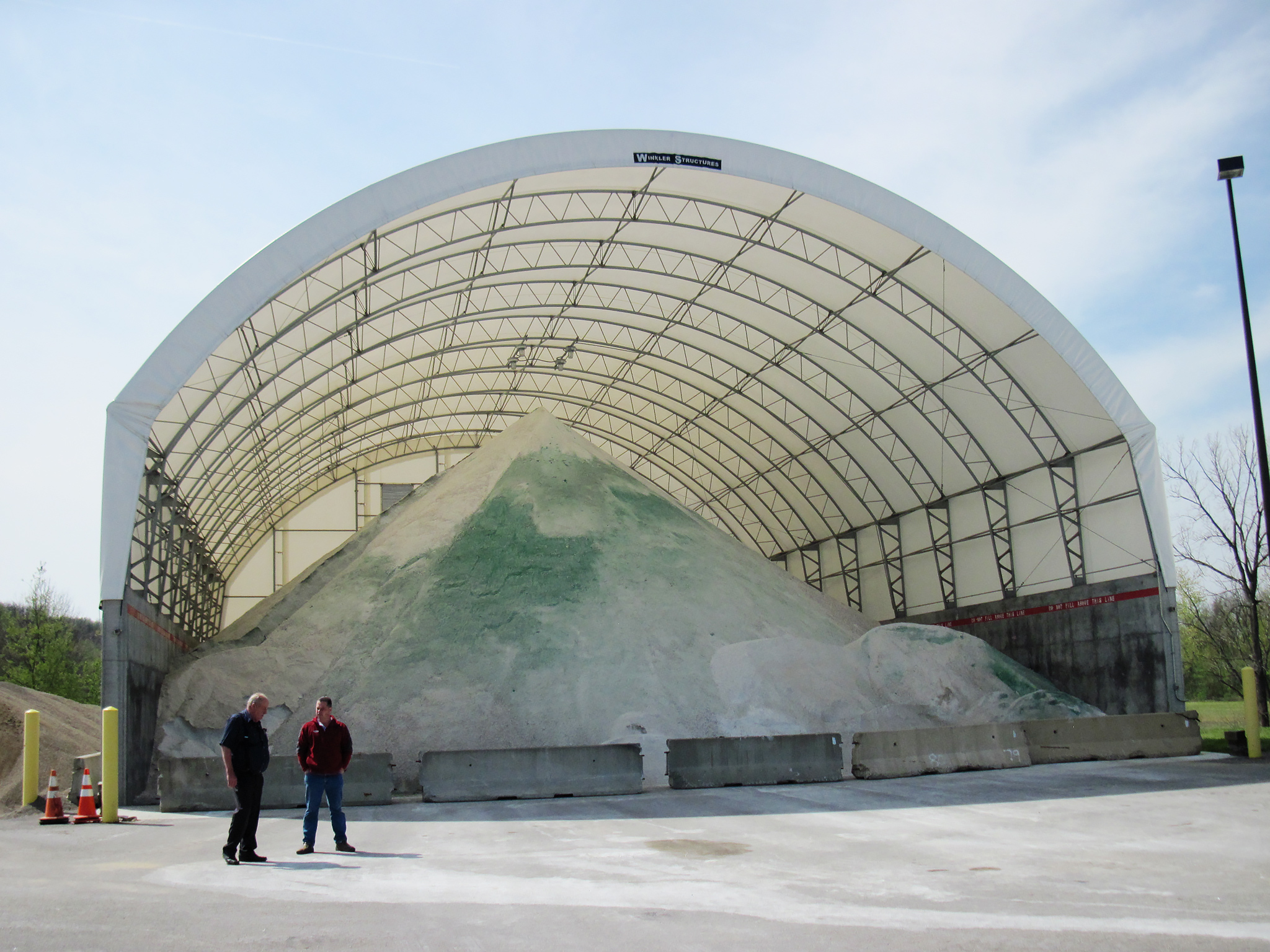 Project Sand / Salt Storage in Ohio Winkler Structures