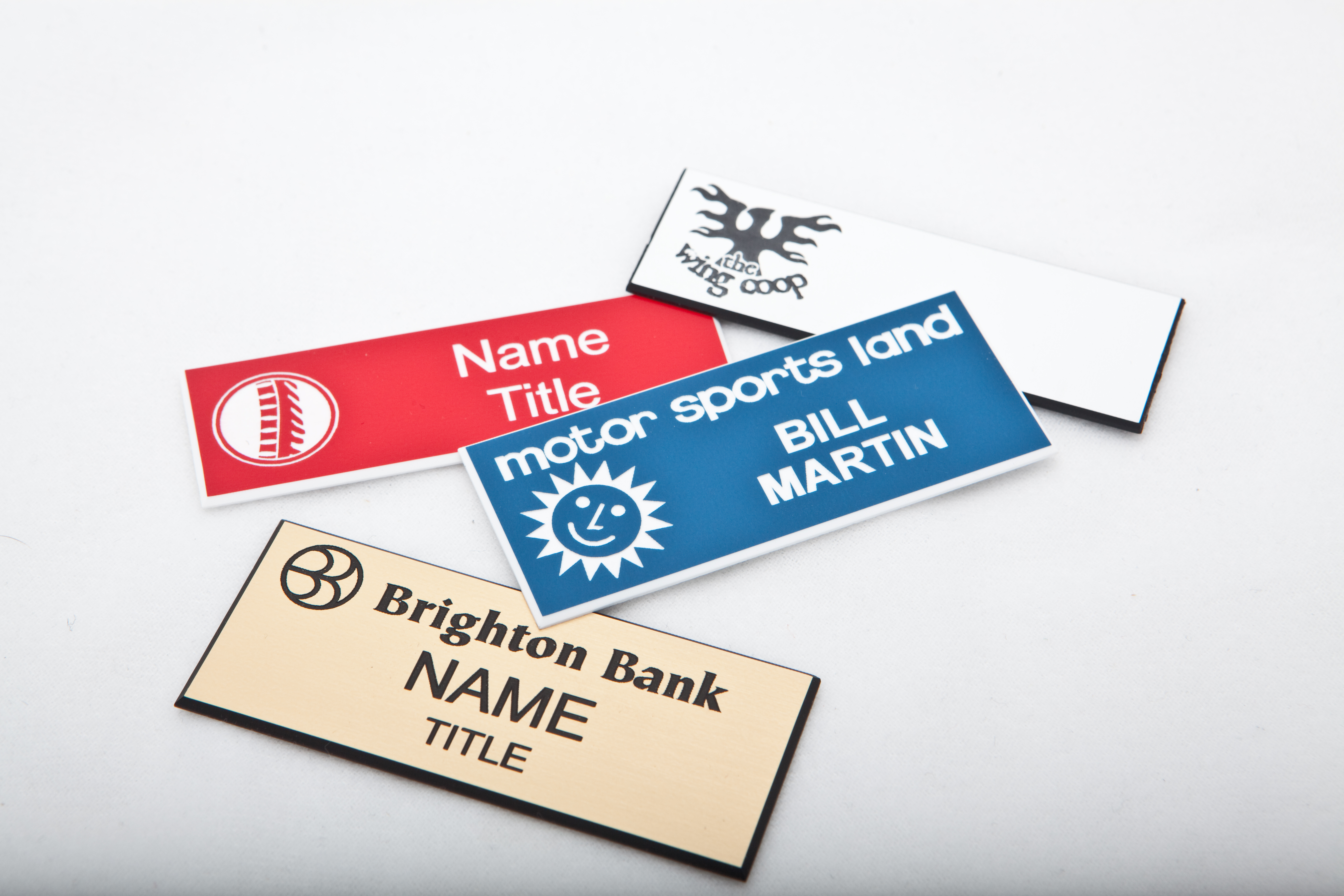 Laser Engraved Name Badge Winmark Stamp & Sign Stamps and Signs