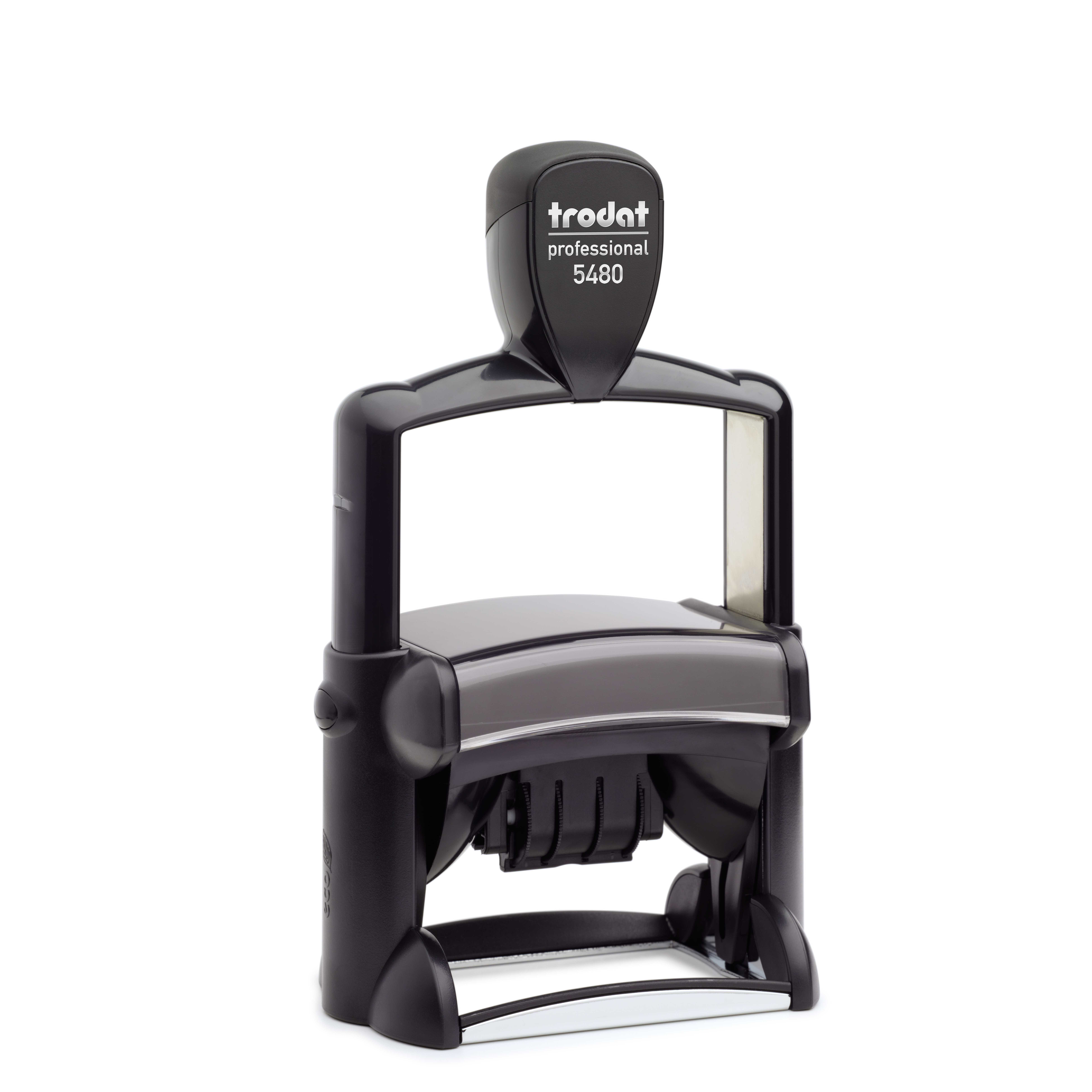 17/8" x 23/4" Trodat 5480 SelfInking Professional Date Stamp Winmark Stamp & Sign Stamps