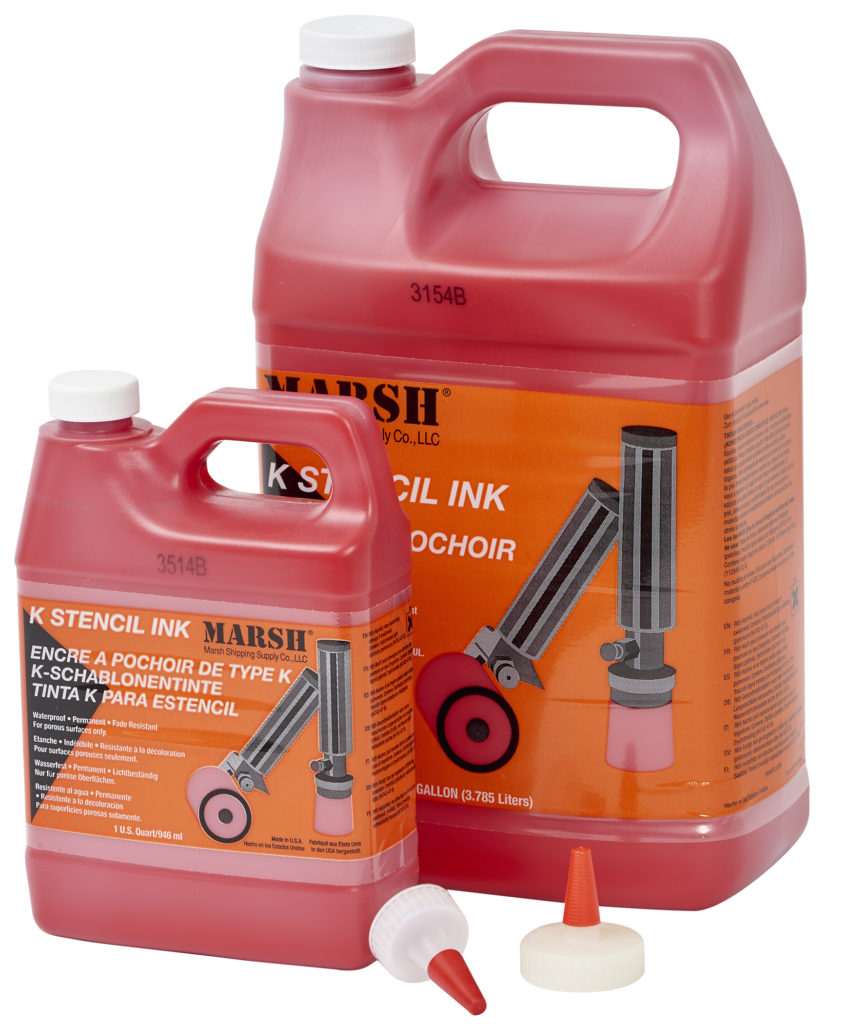 K Stencil Ink Gallon Winmark Stamp & Sign Stamps and Signs