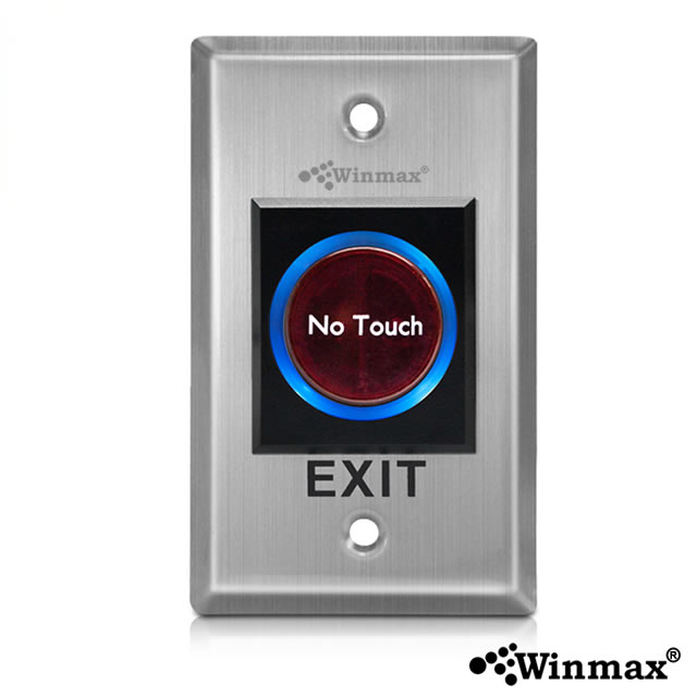ปุ่มกดออกประตู แบบไม่ต้องสัมผัส Exit Switch No Touch WinmaxEXT01