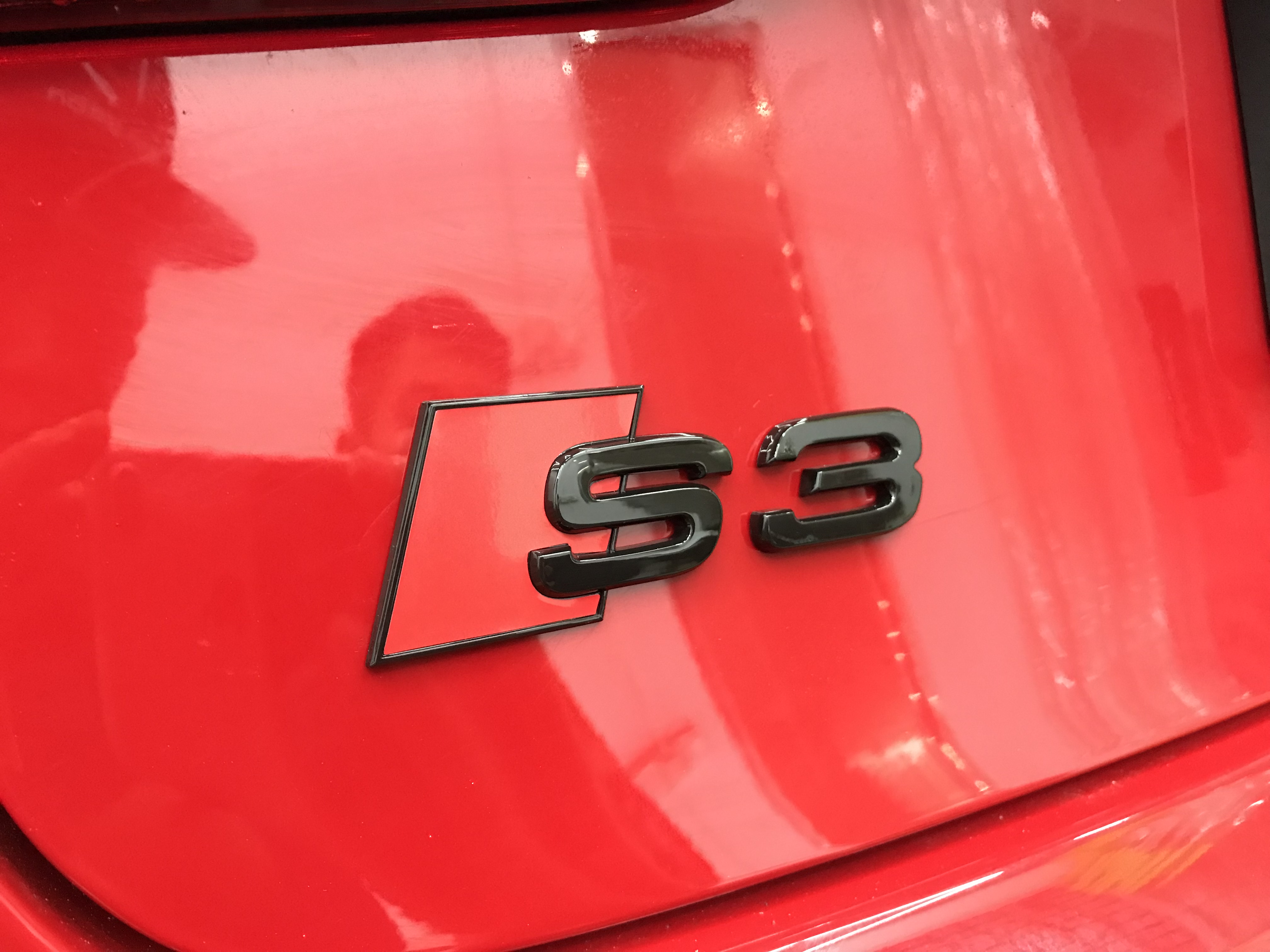 Audi 20142018 S3 8V Blackout Emblem Winn Autosports