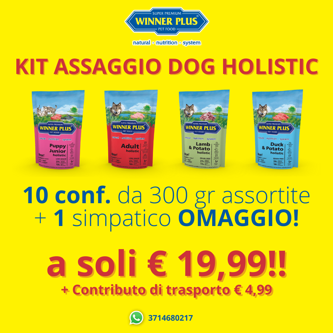 Kit Assaggio WINNER PLUS Dog holistic