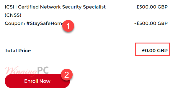 Giveaway Certified Network Security Specialist Course Free
