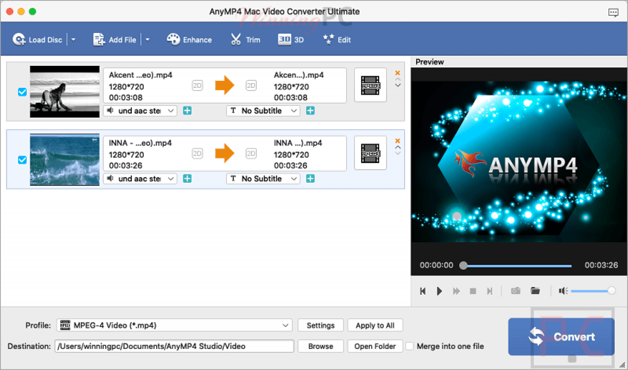 AnyMP4 Mac Video Converter Ultimate 50 Off Coupon Code