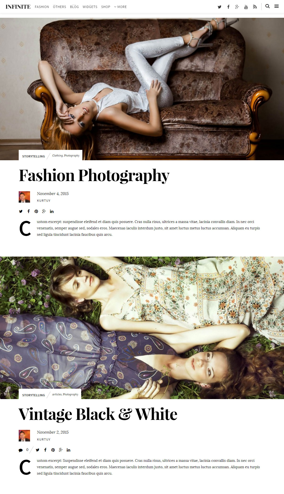 15 Of The Very Best WordPress Photography Themes for 2017
