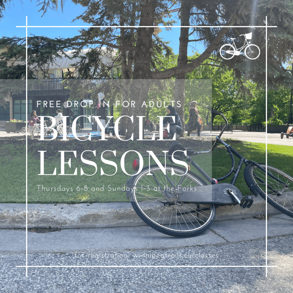 Drop In Bike Lessons For Adults Winnipeg Trails Association