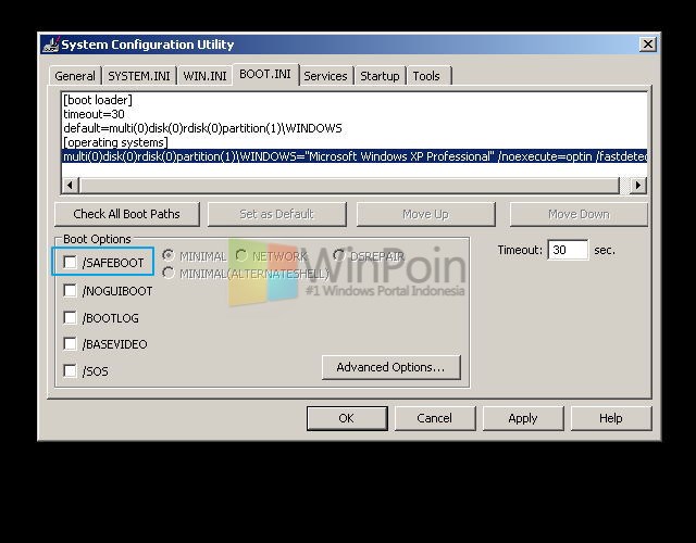 Tutorial Lengkap Cara Masuk Safe Mode Windows XP WinPoin