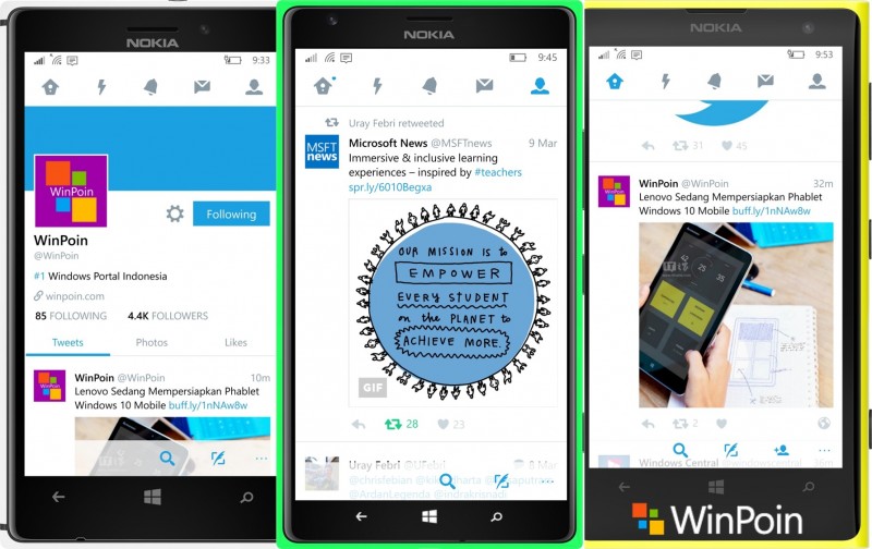 Update Twitter di Windows 10 Dengan Beragam Fitur dan