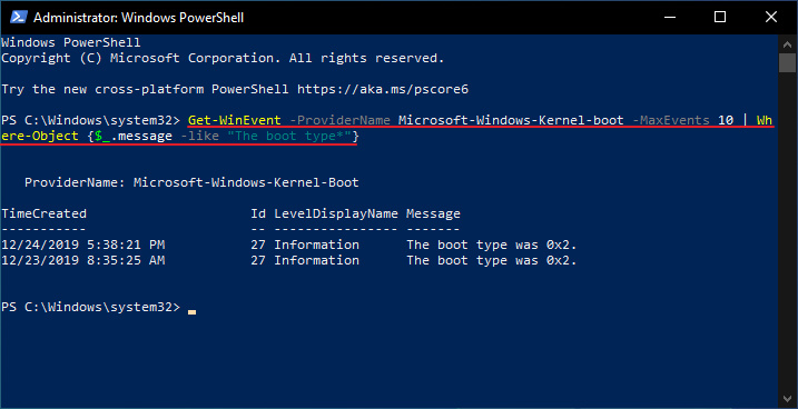 Cara Cek Kapan Terakhir Kali Windows 10 Booting dengan PowerShell WinPoin